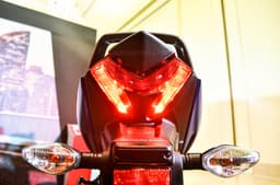 The tail lamp is also an LED unit, and sports a rather unique and distinctive design.