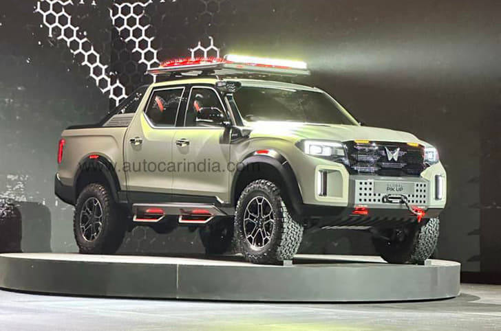Mahindra Scorpio N Global Pik Up concept image gallery