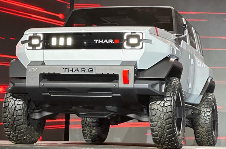 Mahindra Thar.e image gallery