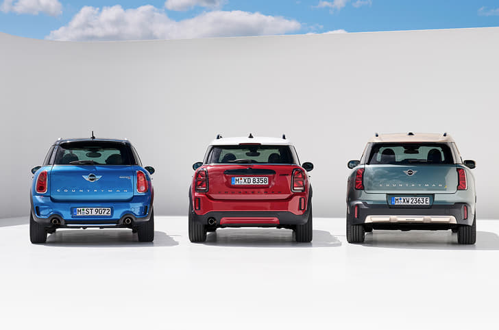 Mini Countryman Electric Rear View