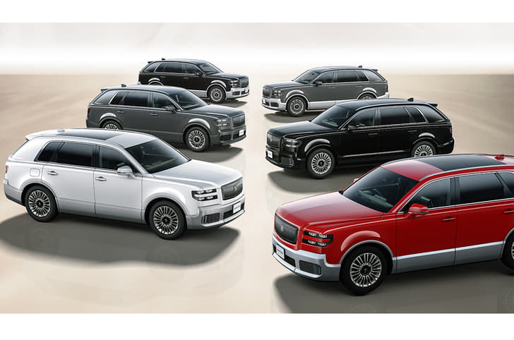 Toyota Century SUV image gallery