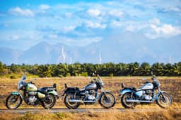 The Meteor 350 has received a new Aurora variant, priced at Rs 2.20 lakh (ex-showroom, Chennai). 
