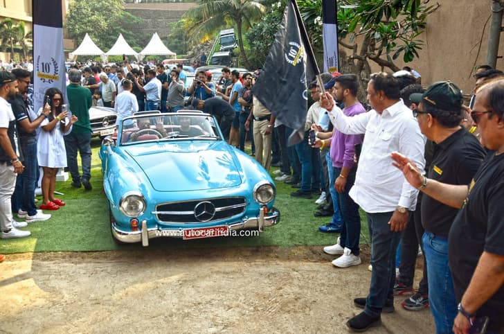The rally was flagged off by Mumbai BJP president and MLA Ashish Shelar and Santosh Iyer, MD and CEO, Mercedes-Benz India.