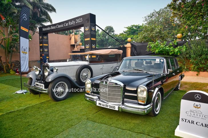 The W08 Nurburg and 600 Grosser were among star cars of the show. 