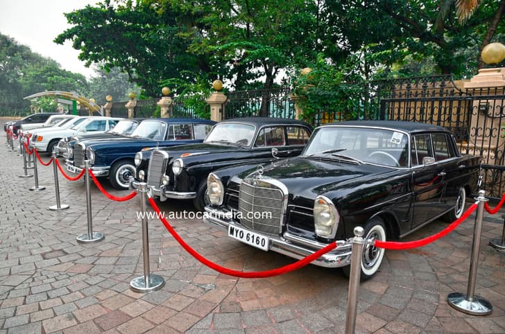 Every Mercedes-Benz car on sale in India 30 years ago was on display in the ‘Class of 1994’ section.