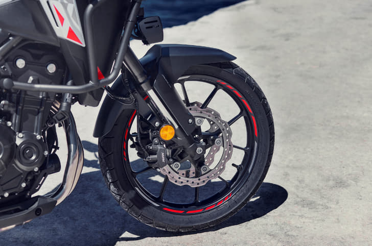 New wheels save 1.5kg of unsprung mass, while overall weight has gone down by 3kg.