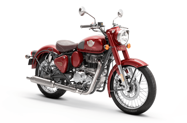 Royal Enfield Classic 350 in Madras Red