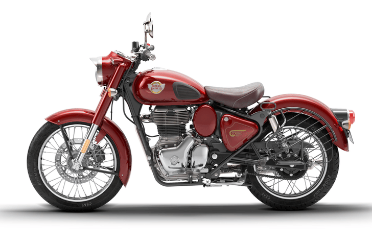 Royal Enfield Classic 350 in Madras Red