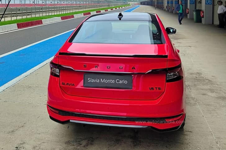 Skoda Slavia Rear View