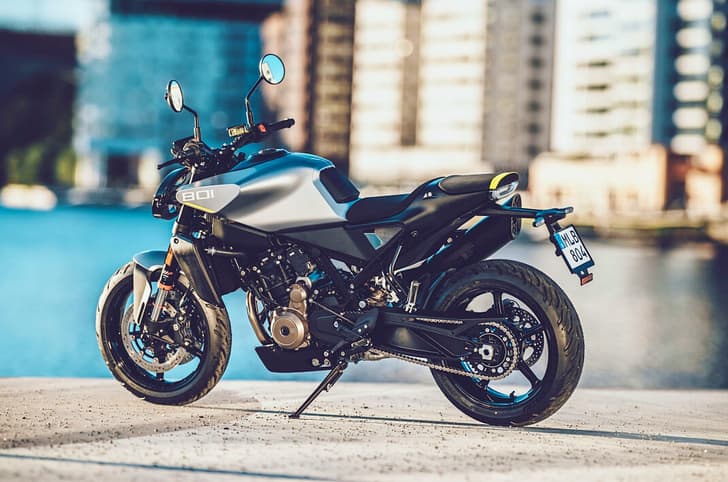 Underneath the skin, they're both identical, with the exception of the tyres.