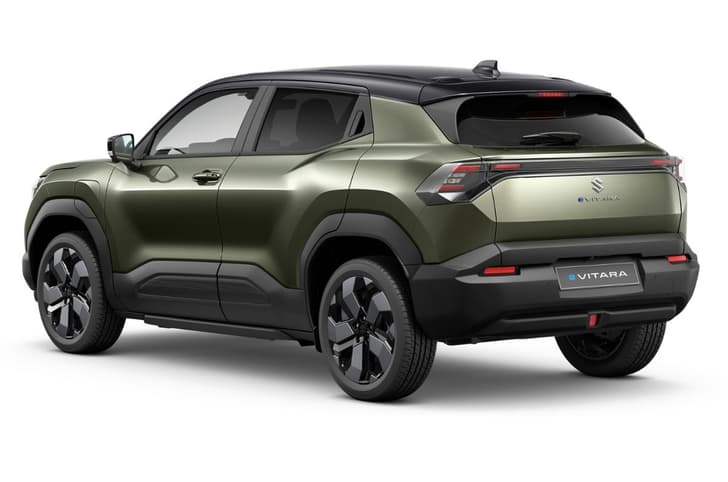 Maruti Suzuki e Vitara rear quarter
