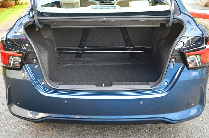 New Maruti Dzire boot 
