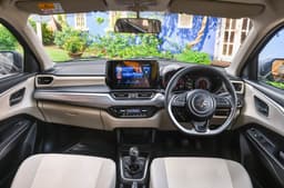 New Maruti Dzire interior dashboard 