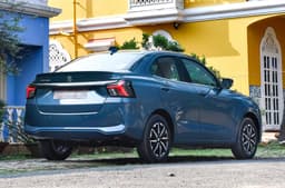 New Maruti Dzire rear quarter 