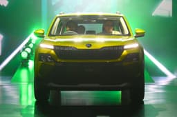 Skoda Kylaq Front View