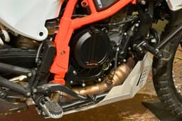 At its heart is the new engine seen on the 390 Duke, which is expected to make 46hp and 39Nm of torque.