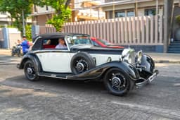Hormusji Cama's Mercedes-Benz 500K Supercharged.