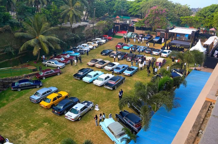 95 rare vintage and classic Mercs were in attendance.