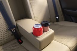 Honda Amaze rear cupholders 