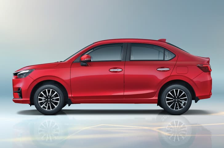 Honda Amaze side profile 