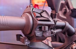 Cruise control is standard on the 390 Adventure S.