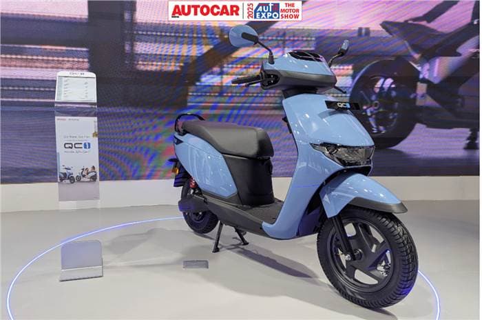The Honda QC1 debuts at Auto Expo. Gets storage capacity available under the seat.

