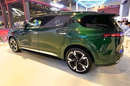 The three-row SUV is capable of seating six or seven passengers.