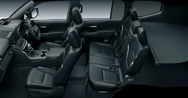 Toyota Land Cruiser Front Row Seats