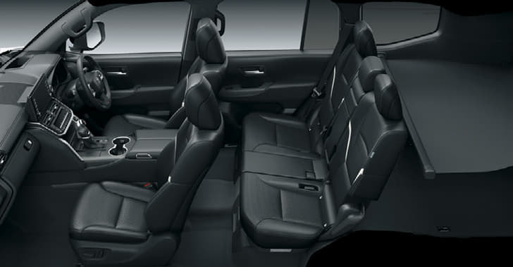 Toyota Land Cruiser Front Row Seats