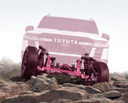 Toyota Land Cruiser Front Logo