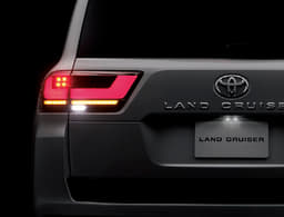 Toyota Land Cruiser Rear View