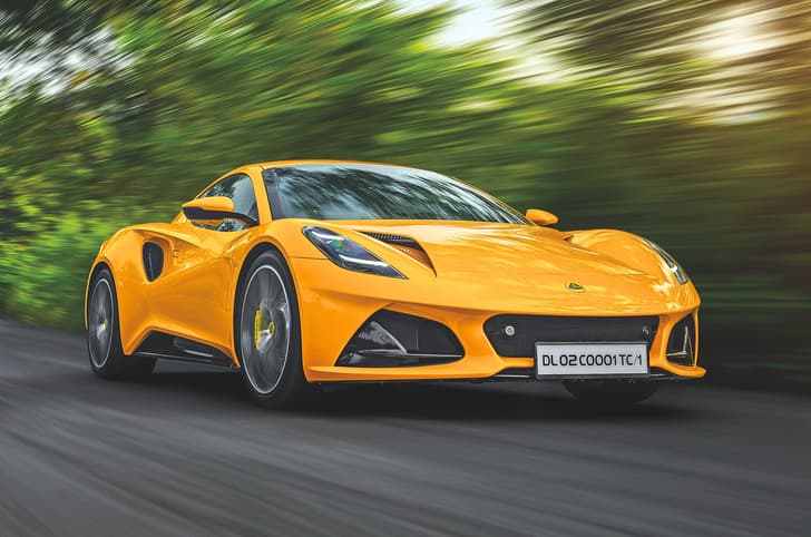 Lotus Emira Front Right Three Quarter