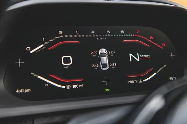 Instrument Cluster Image - 4607