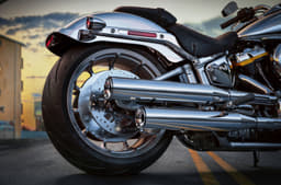 Unlike traditional chrome, this coating is more corrosion-resistant and has a much deeper sheen.