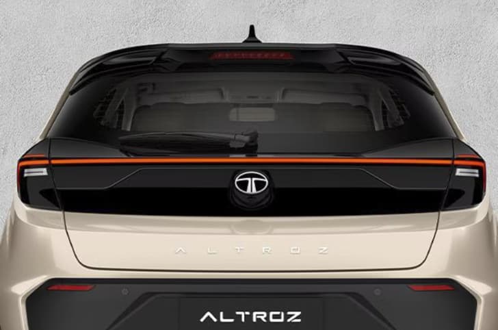 Tata Altroz Rear View Tata Altroz Rear View