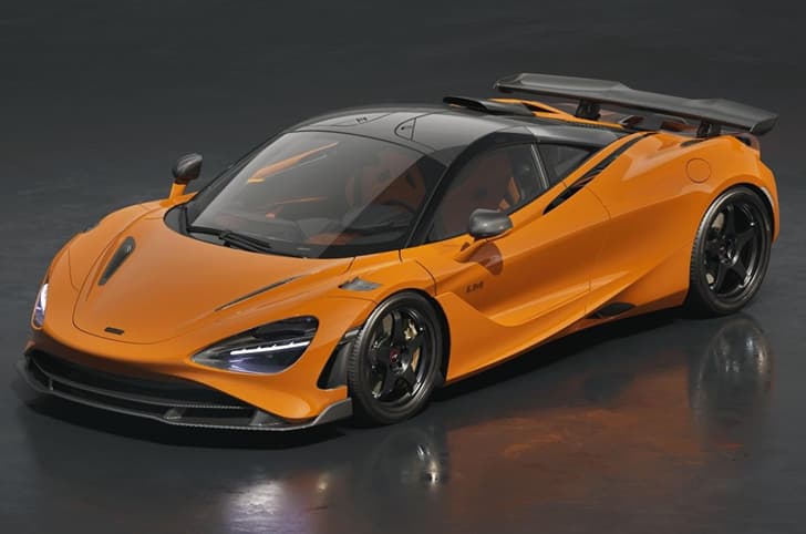 McLaren 750S Le Mans Edition orange front left