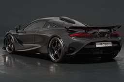 McLaren 750S Le Mans Edition rear left grey