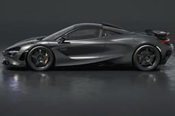 McLaren 750S Le Mans Edition side shot grey