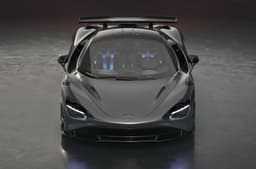 McLaren 750S Le Mans Edition front center grey
