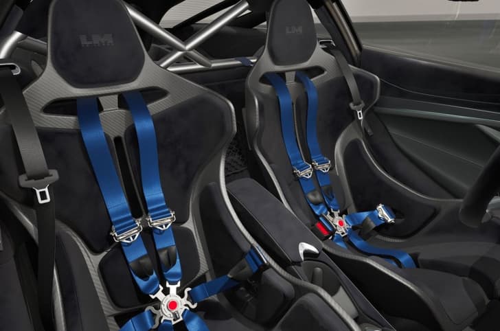 McLaren 750S Le Mans Edition interior 