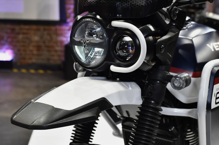 2025 Yezdi Adventure new headlight