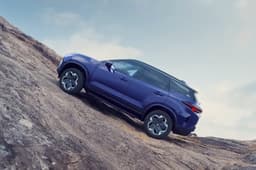 Tata Harrier EV hill climb