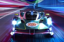 Aston Martin Valkyrie hypercar in WEC spec