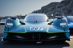 Aston Martin Valkyrie LM hypercar front bumper