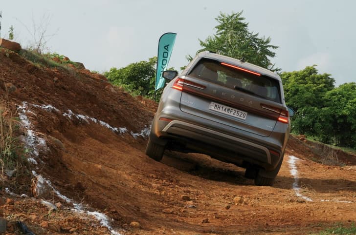 2025 Skoda Kodiaq off-road rear