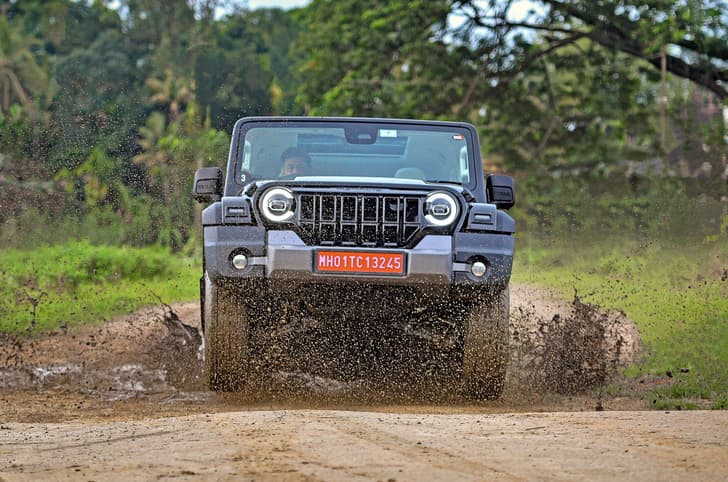 The Thar Roxx is underpinned by a new 4G body-on-frame chassis.