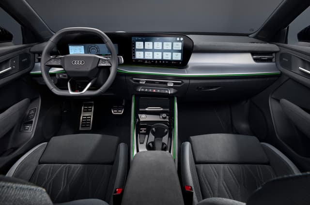 The revamped dashboard features a new colour scheme, an 11.9-inch instrument cluster and a 12.8-inch touchscreen. Image - 19694