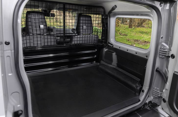 Suzuki Jimny 55th Anniversary Edition boot space