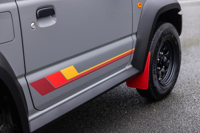 Exclusive side decals are yet another retro touch.