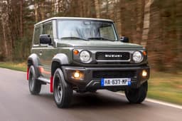 Suzuki Jimny 55th Anniversary Edition in forest